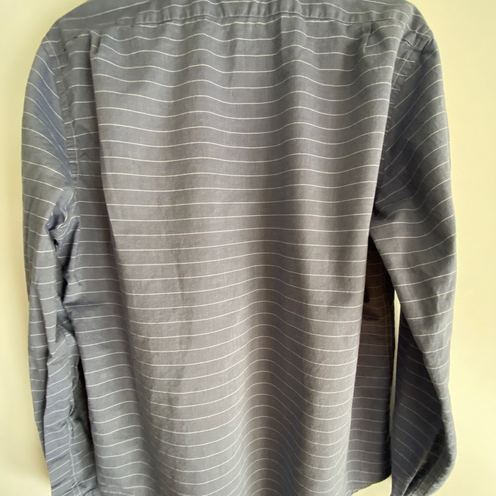 J Crew blue/gray button down - Picture 3 of 3